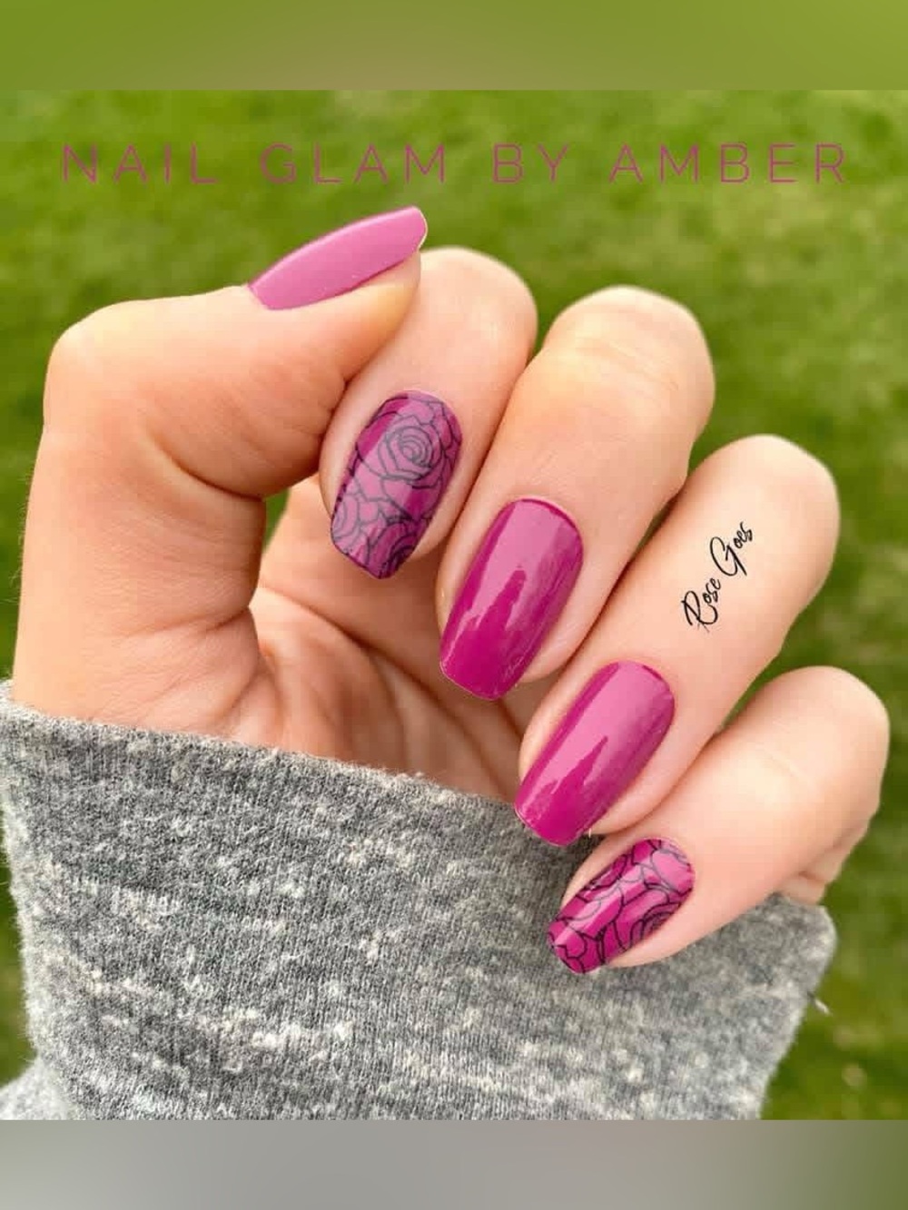 NEW Color Street Rose Goes (retired)